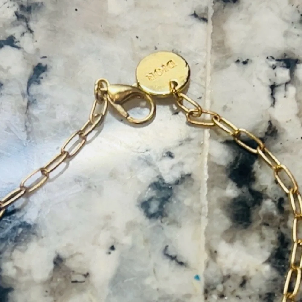 Authentic Stunning Iconic Crystal Dior Star CD Necklace - Picture 6 of 6